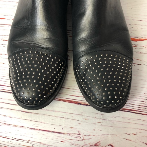 Stelle Monelle Made in Italy Studded Ankle Boots Size EU 39/ US 8.5 - Picture 2 of 15
